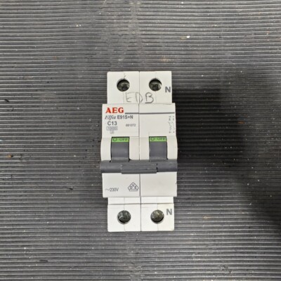 Aeg Elfa E91S+N C13 Schutzschalter - Gebraucht, Funktionierend