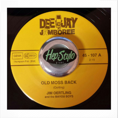45Re  JIM OERTLING   ''Old Moss Back / A Wild Rose'' Fantastic Hick Rockabilly  