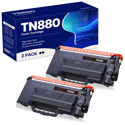 WEAREC Compatible Toner Cartridge Replacement For Brother TN880 TN 880 TN850 TN8