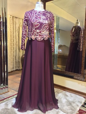 Fancy Glitter Top - Silky Flare Women's Party Dress - Maxi Long Sleeve Siz14 -16 | eBay Fancy Glitter Top - Silky Flare Women's Party Dress - Maxi Long Sleeve Siz14 -16 | eBay