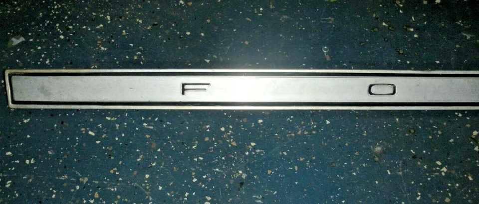 Ford Galaxie 500 1969 1970 tapa maletero moldura pieza Foto 2 de 4