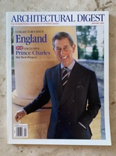 King Charles Architectural Digest January 2003 Collectors Edition England Prince
