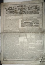 Moore's Rural New Yorker Samstag, 10. Oktober 1863 - B&uuml;rgerkrieg Zeitung