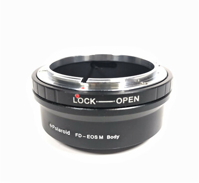 Polaroid Bayonet Lens Mount Adapter for CANON FD & EOS M