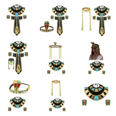 Egyptian Queen Headwear Egyptian Hat Snake Headbands Party Halloween