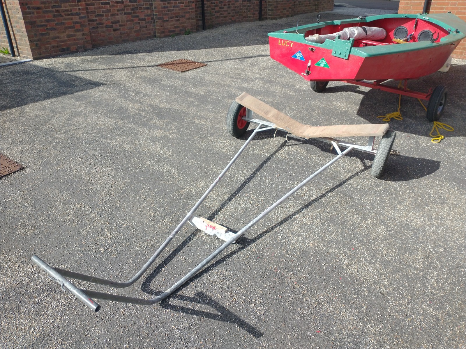 Sailing Dinghy, Graduate, Oars, Bison Electric Motor & Battery