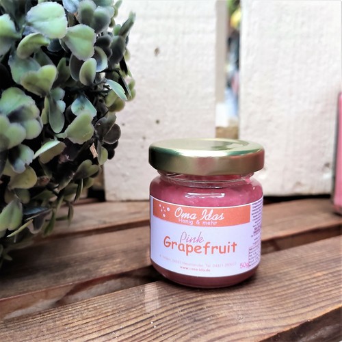 Pink Grapefruit im Honig Fruchthonig fruchtig rosa Geschenk Idee lecker auf Brot - Bild 3 von 3