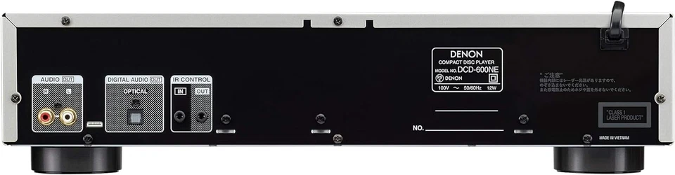 Denon DCD-600NE High Performance CD Player Premium Silver DCD-600NESP New - Image 3 of 4