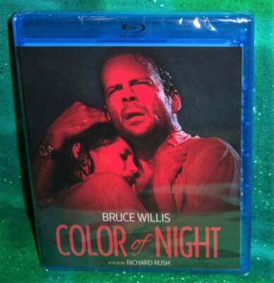 NEW KINO LORBER BRUCE WILLIS JANE MARCH COLOR OF NIGHT 2 DISC MOVIE BLU RAY 1994