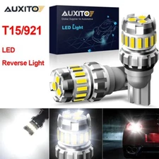 2X AUXITO Canbus White 921 LED Bulbs Car Backup Reverse Light 912 T15 W16W Lamp