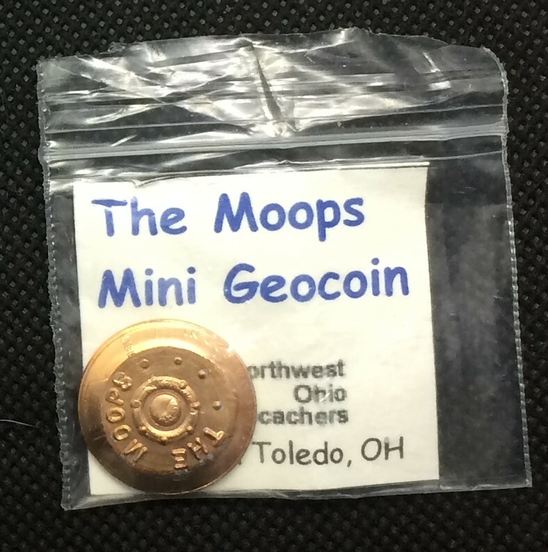 Geocoin 'INDY DIVER V2' En Bronze - Version 2 Non Traçable, Collector (VHTF)