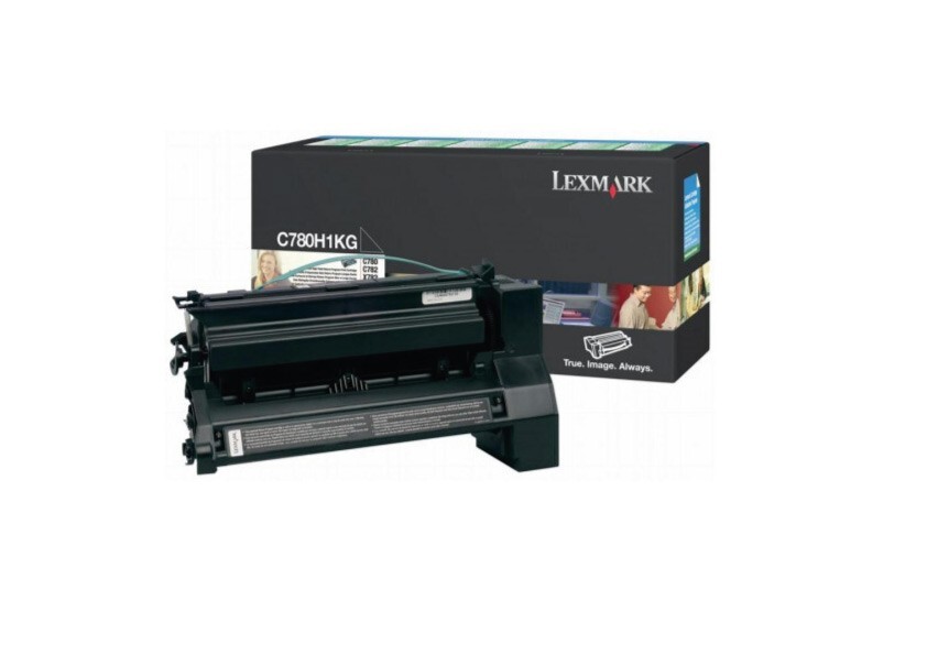 Toner laser Lexmark C780H1KG noir pour imprimer de grands volumes de texte
