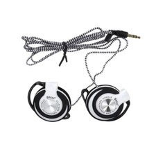 Wired Headset Clip On Ear Headphones EarHook Earphone Stereo Headphones For Mp3