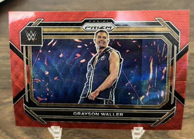 2023 Panini Prizm WWE - GRAYSON WALLER *Ruby Red Wave Prizm!* NXT #52   