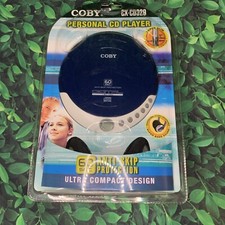 Coby CX-CD329 Personal CD Player Compact Disc 60 sec Anti Skip