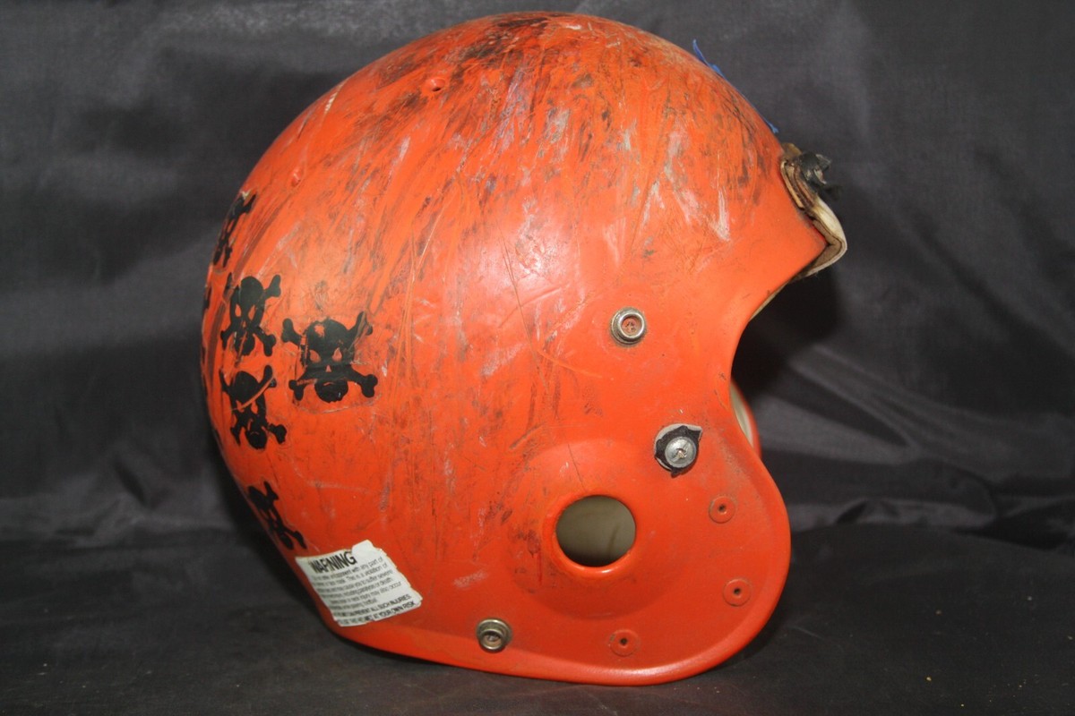 Vtg Schutt BIKE 1980s Game Used Worn AiR Power Football Helmet Medium  Complete | eBay