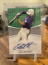 Eric Bitonti 2022 Leaf Perfect Game Prospect RC Auto #1/1 Proof🔥📈