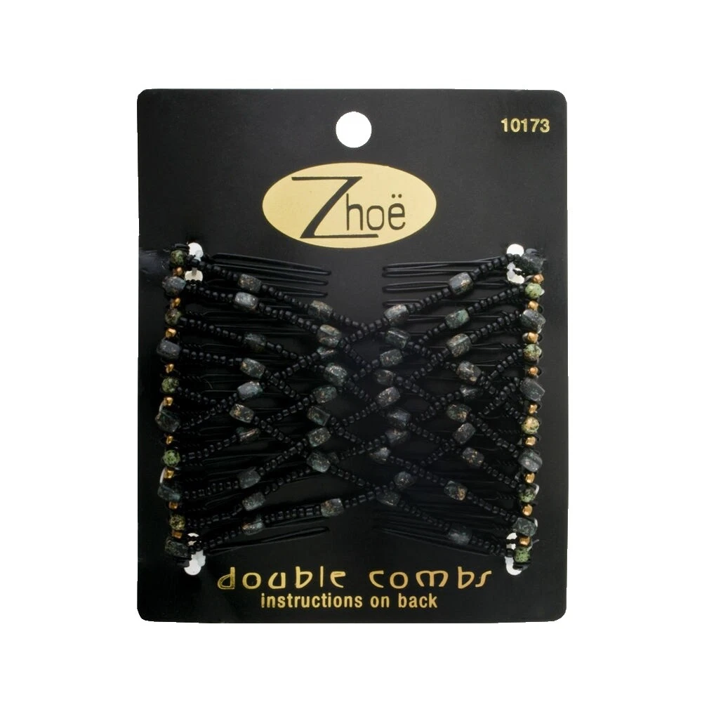 Black Hair Comb Hair Ties