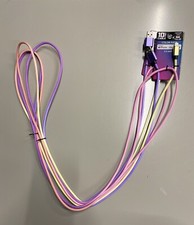 2Pack 10ft Rapid Charge Charging Cable for iPhone / iPad / iPod - Color Fade