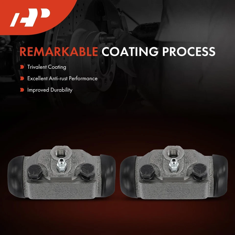 A-Premium 2x Drum Brake Wheel Cylinder Rear LH & RH for Chrysler Dodge Plymouth - Image 3 of 4