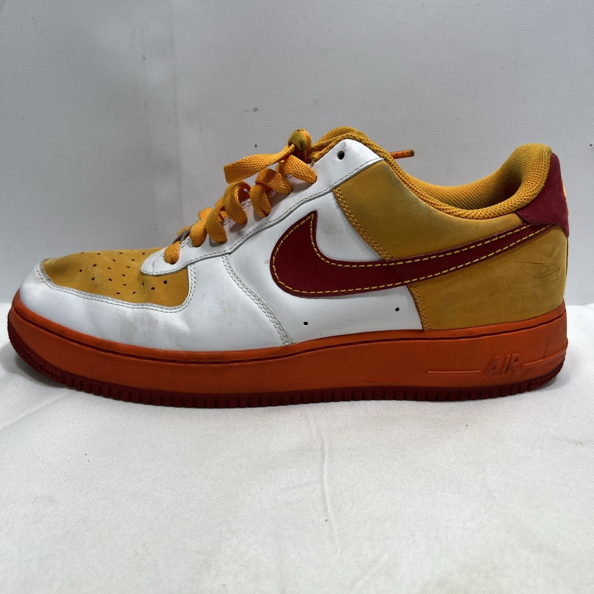 琥珀　12mm NIKE 315122-161 Air Force 1 2007 SIZE 9 White, Varsity Red