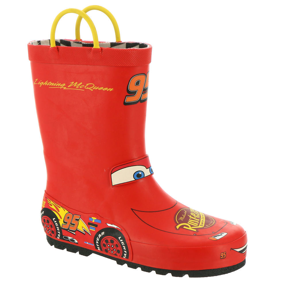 Ботинки для мальчиков Western Chief Lightning McQueen Rain Boots для младенцев, малышей и молодежи