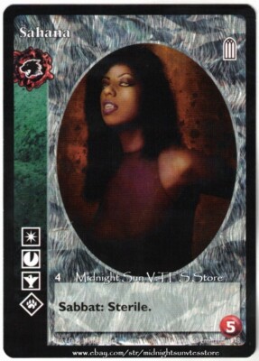 Sahana Ahrimanes Heirs to the Blood BCP 2018 V:TES VTES Vampire CCG