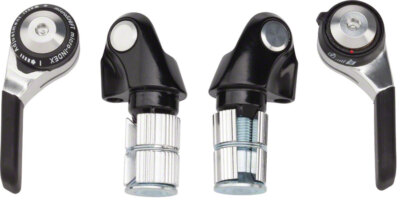 microSHIFT Bar End Shifter Set 9-Speed Road Double / Triple Compatible