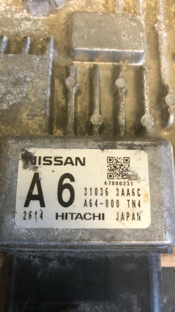 2012 Nissan Versa Transmission Control Module 31036 3AA6C EBay