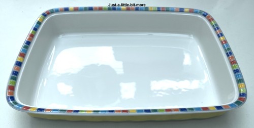Villeroy & Boch Twist Alea Limone eckig 8" Backschale Ceramicplus (gebraucht - gut) - Bild 3 von 4
