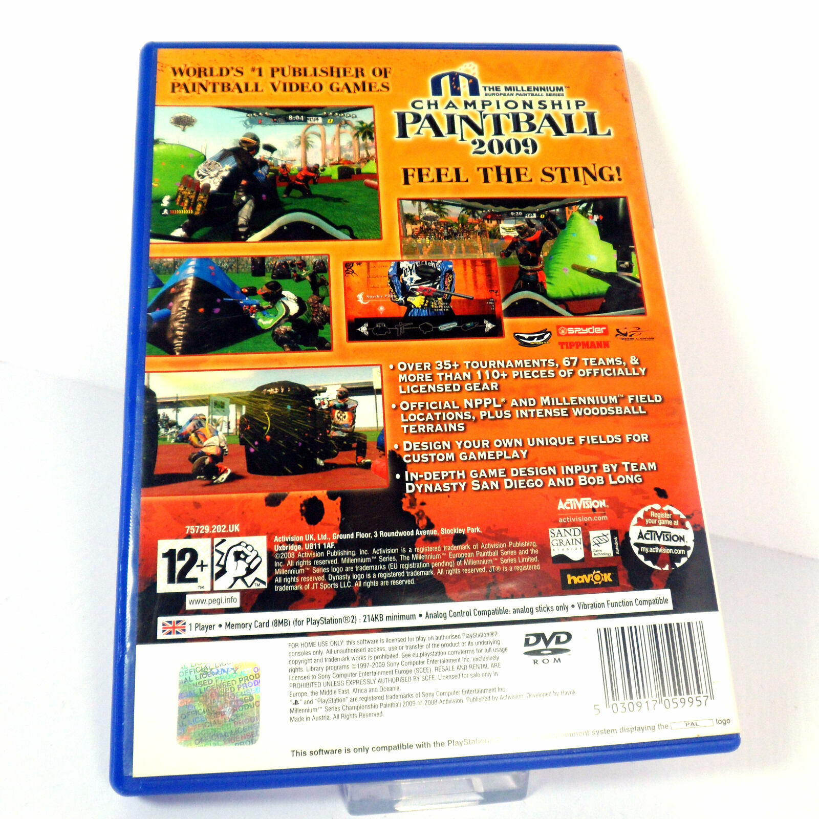 Millennium European Paintball Series Championship Paintball 2009 PS2