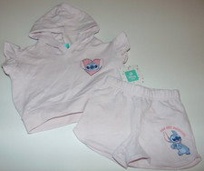 NWT Girls DISNEY BABY STITCH Hoodie Outfit Size 12 Months Super Cute FS: