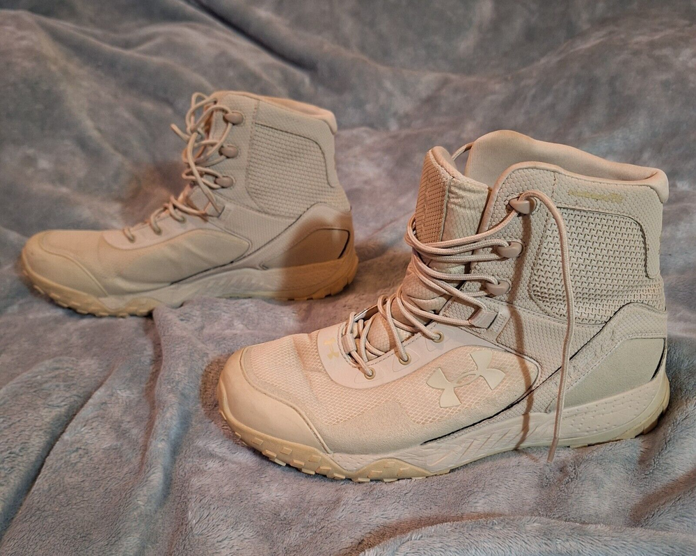 Under Armour Men's UA VALSETZ RTS 1.5 Boots 1250592-290 Desert Sand Size 11