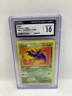 Pokemon 1999 Zubat Fossil 1st Edition 57/62 CGC 10