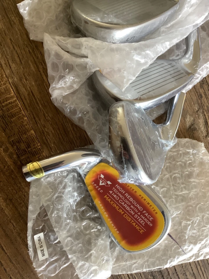 Rare new half set of MacGregor V-Foil M465 irons 3/4/5/6i - ideal for combo set - Image 3 of 3