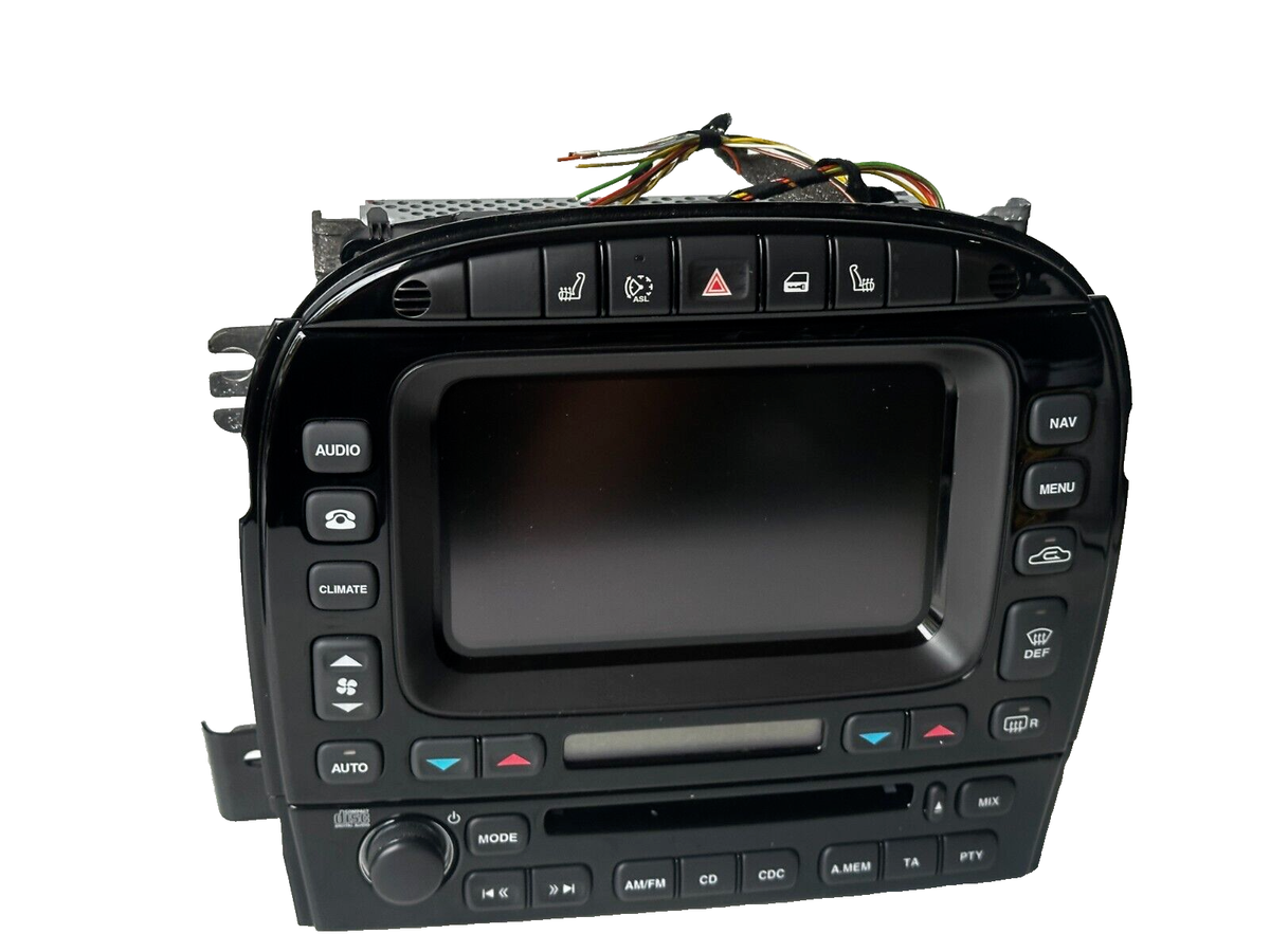04 05 06 07 08 Jaguar XJ8 XJR Navigation Radio AC Display Screen