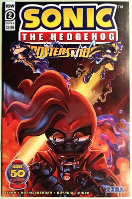 SONIC The HEDGEHOG IMPOSTER SYNDROME Comic Book IDW #2-B January 2022 Bagged NEW