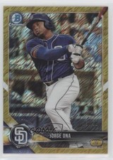 2018 Bowman Chrome Prospects Gold Shimmer Refractor 2/50 Jorge Ona #BCP105 0v5i