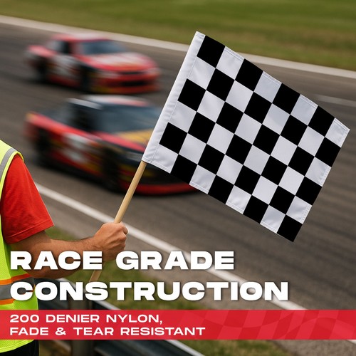 Promo Patriot Checkered Racing Flags - Multi-Color Variations 24x30 inch, 200D N - Picture 6 of 22