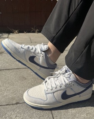 Nike Dunk Low Retro SE SUMMIT WHITE / BLUE VOID Men s SIZES IB6752 101