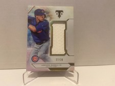 2018 Topps Triple Threads Relics #TTRARU3 Addison Russell SP*27/36*