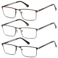 Blue Light Blocking Reading Glasses for Men M...