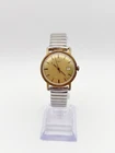 Vintage Timex Mens Manual Watch Two Tone Date Retro PARTS/REPAIR