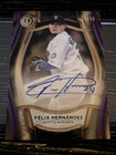 Felix Hernandez 2025 Topps Tribute Purple Pillars of the Game Auto /50 Mariners