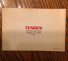 TENGEN RBI Baseball Game for NINTENDO NES *UNTESTED*