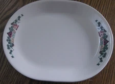 Corelle Garden Home Birdhouse Platter 12.25" x 10" light use! free shiping!   S5