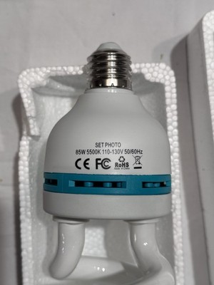 New- ESDDI 105W 5500K Daylight Balanced Light Bulbs for Soft Box Lighting Studio