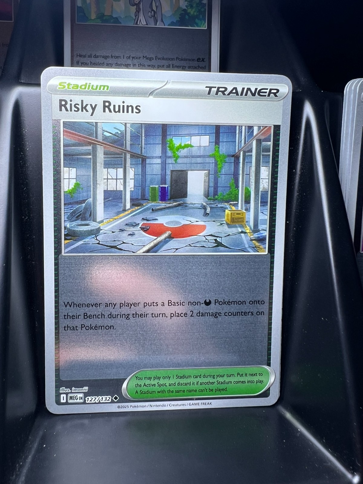 Risky Ruins 127/132 Me01: Mega Evolution Reverse Holo