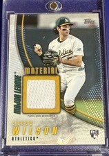 2025 Topps Update - Major League Material - Jacob Wilson - Gold /50