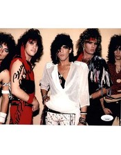 Bobby Blotzer signed 8x10 Photo Drummer RATT